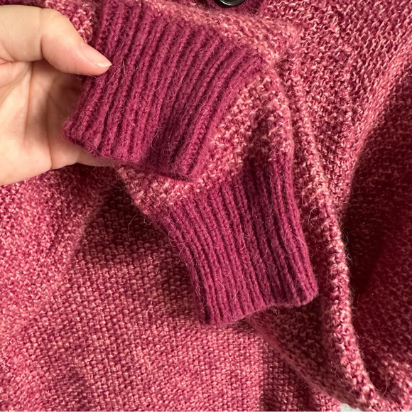Lole Women's Alpaca Blend Pink Sweater. Small. EUC - Picture 7 of 8